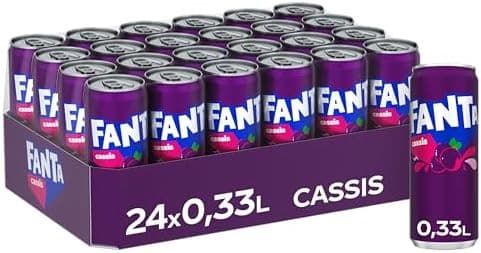 Fanta Casis 24 x0,33L Dose
