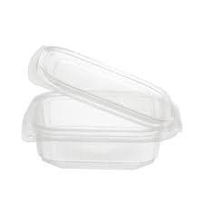 Feinkostbecher, 125cc. mit anhängendem Deckel