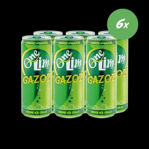 OneLime Gazoz 24x 0,33L - Dose