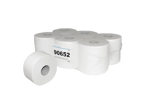 Jumbo Toilettenpapier Mini 2-lagig 12x393 Blatt - 12Rollen-Pack