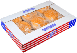 REAL AMERICAN Hamburgerbrötchen Sesam Ø 14 cm, 125 g