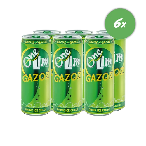 OneLime Gazoz 24x 0,33L - Dose